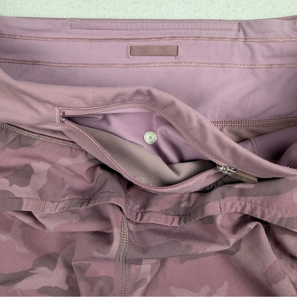 lululemon athletica Pink Camo Performance Jean Shorts